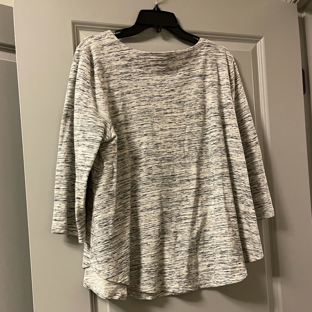 Loft 3/4 sleeve casual blouse size large - Picture 4 of 4